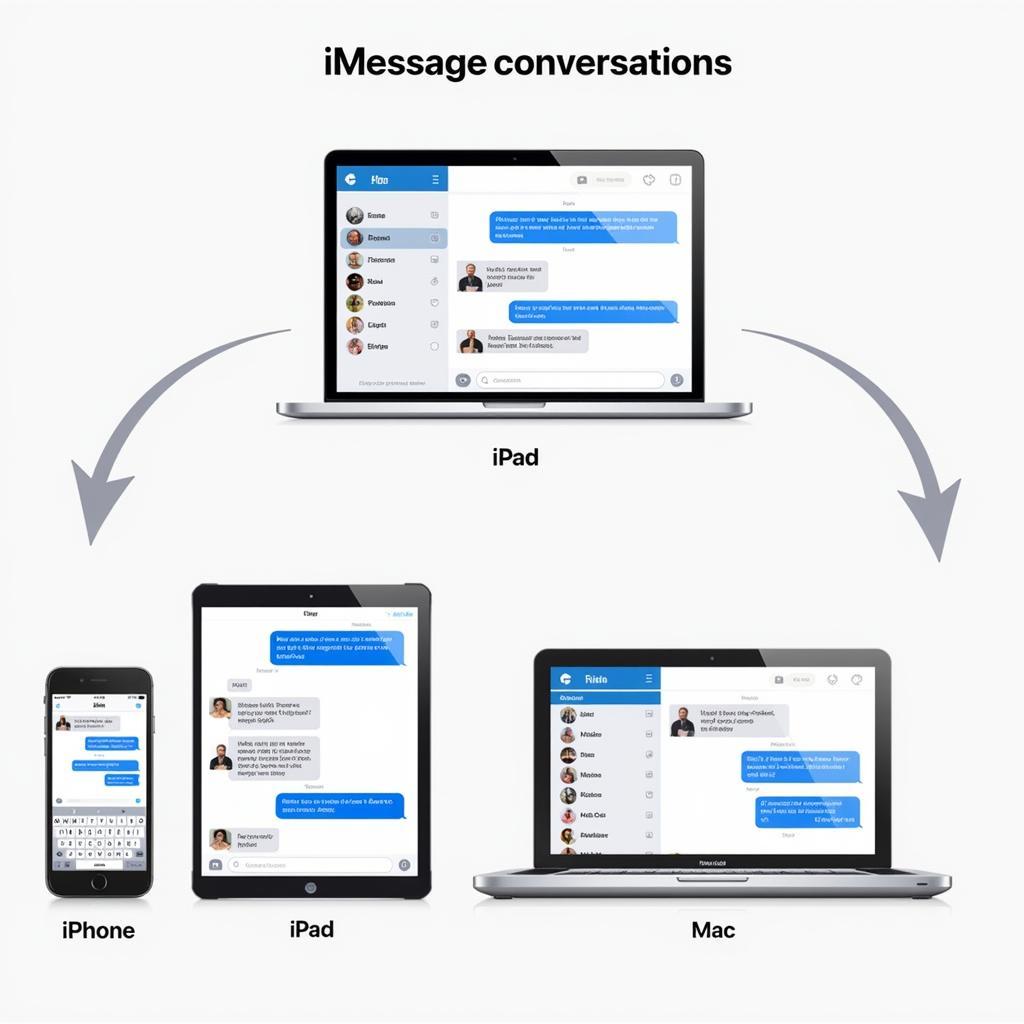 Đồng bộ iMessage trên các thiết bị Apple