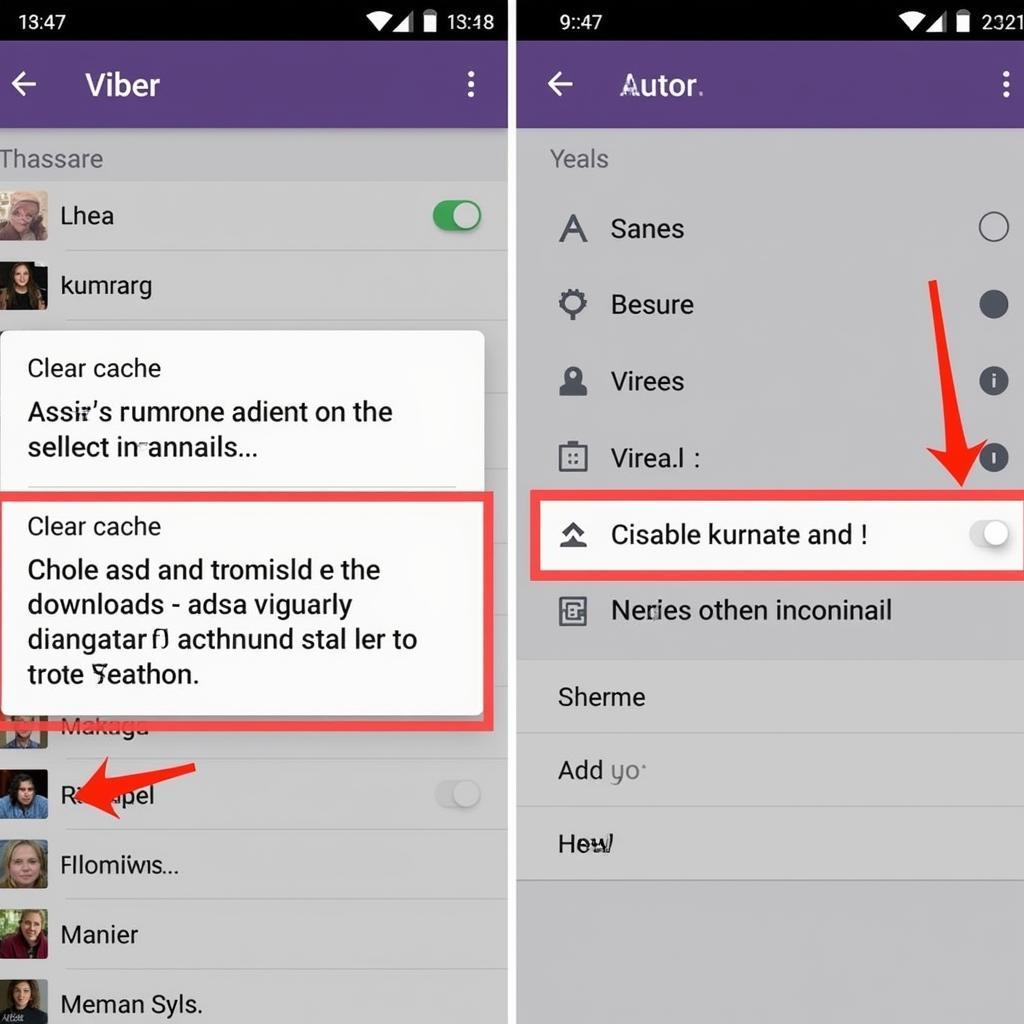 Giảm dung lượng Viber