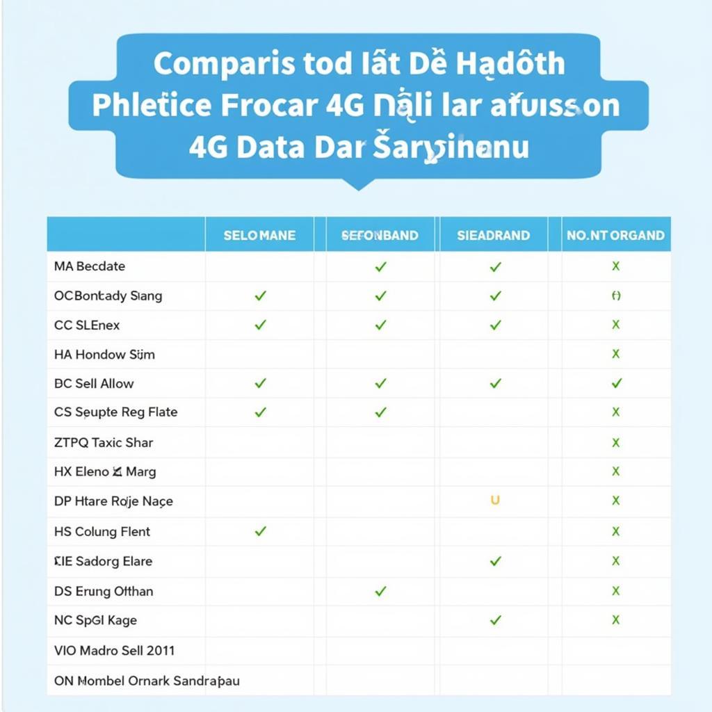 Gói cước data 4G Vinaphone