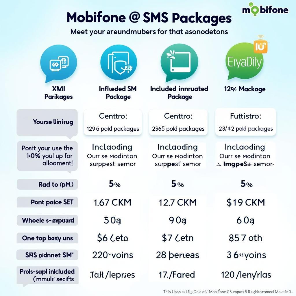 Gói tin nhắn Mobifone trả sau ưu đãi hấp dẫn