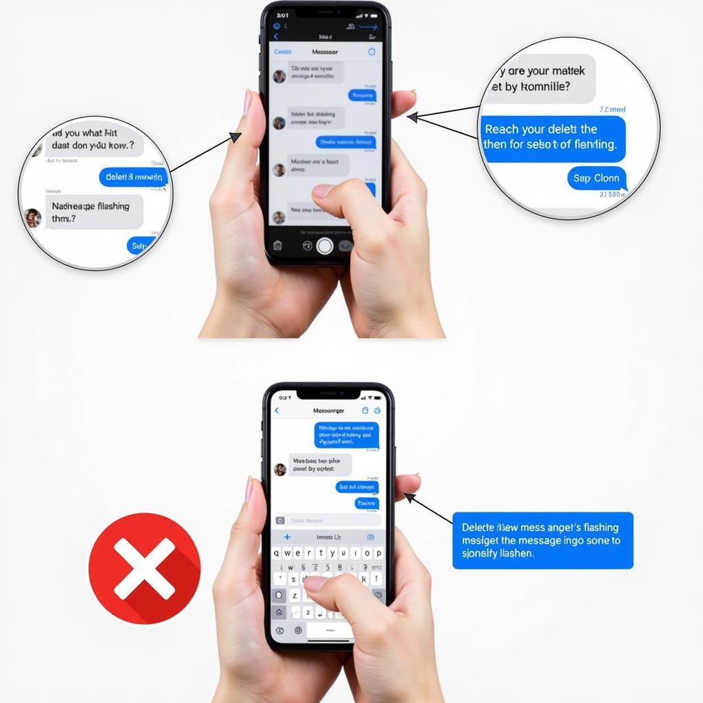 Hủy tin nhắn nhấp nháy trên Messenger