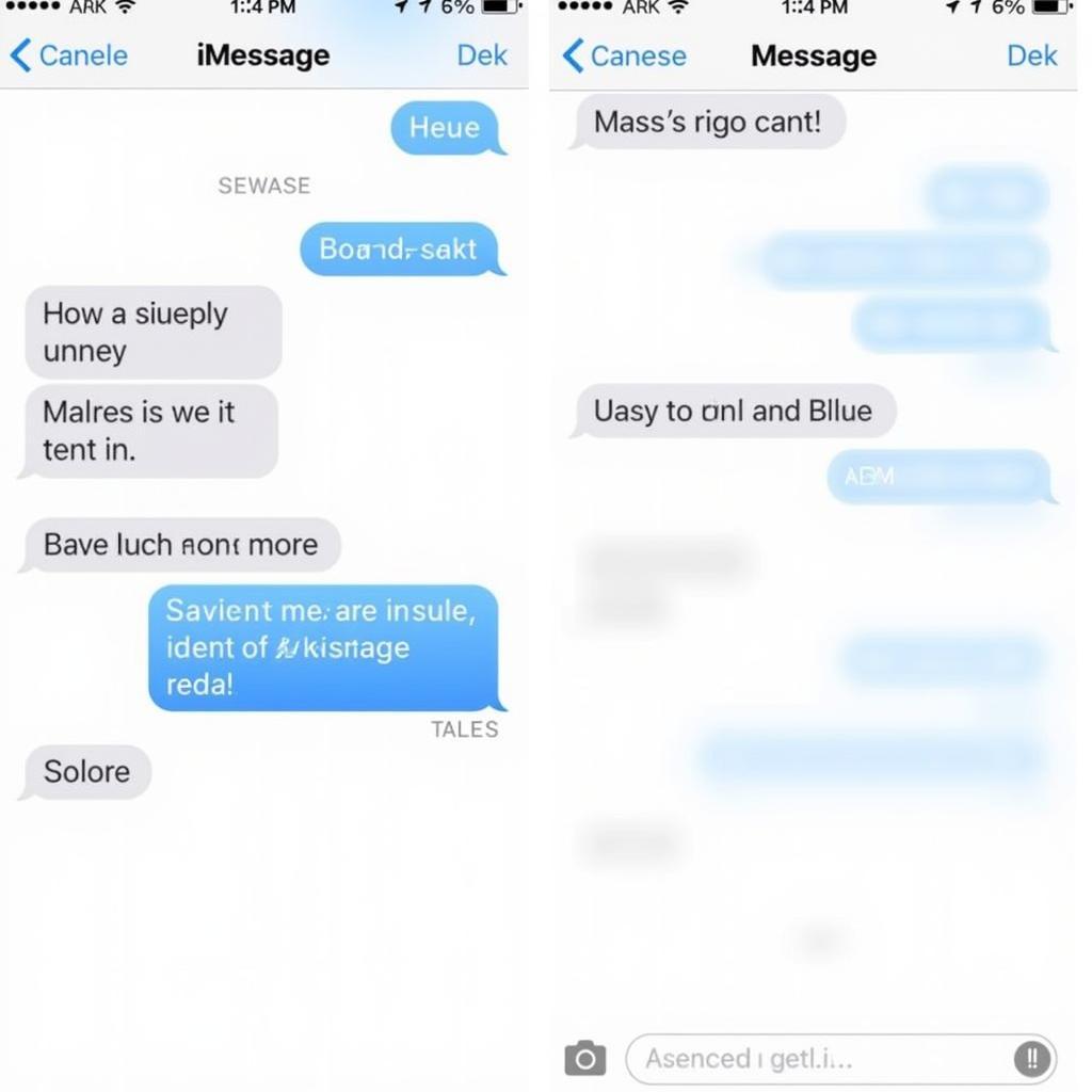 Sự khác biệt giữa iMessage và tin nhắn văn bản