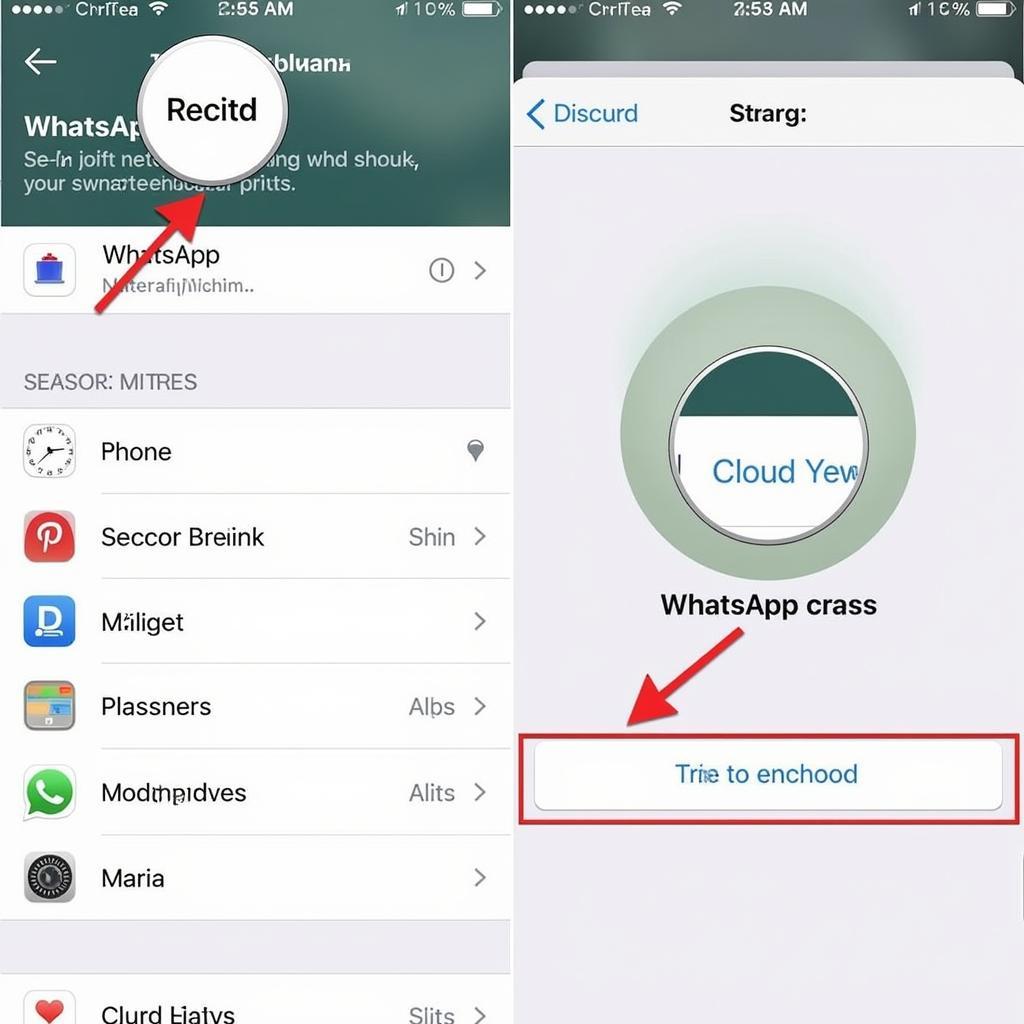 Khôi phục dữ liệu WhatsApp trên iPhone