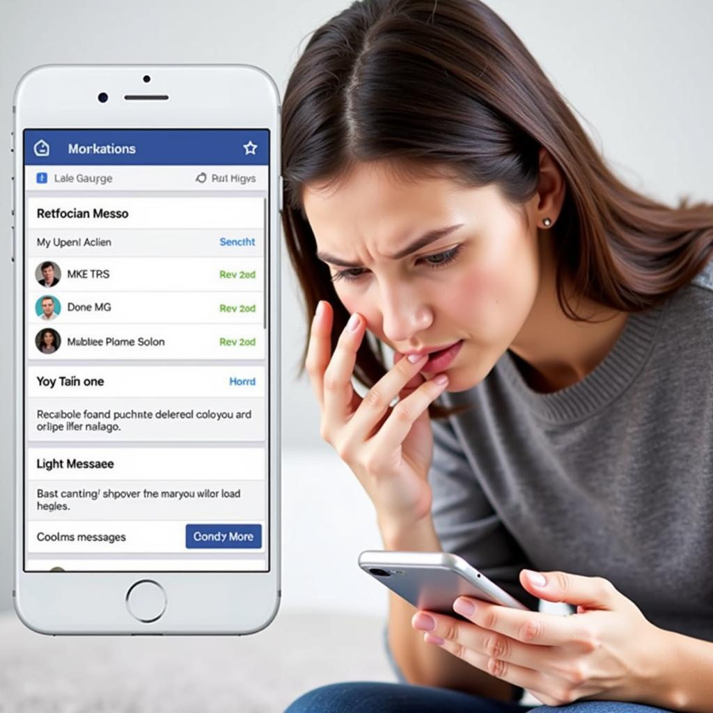 Khôi phục tin nhắn đã xóa trên Facebook