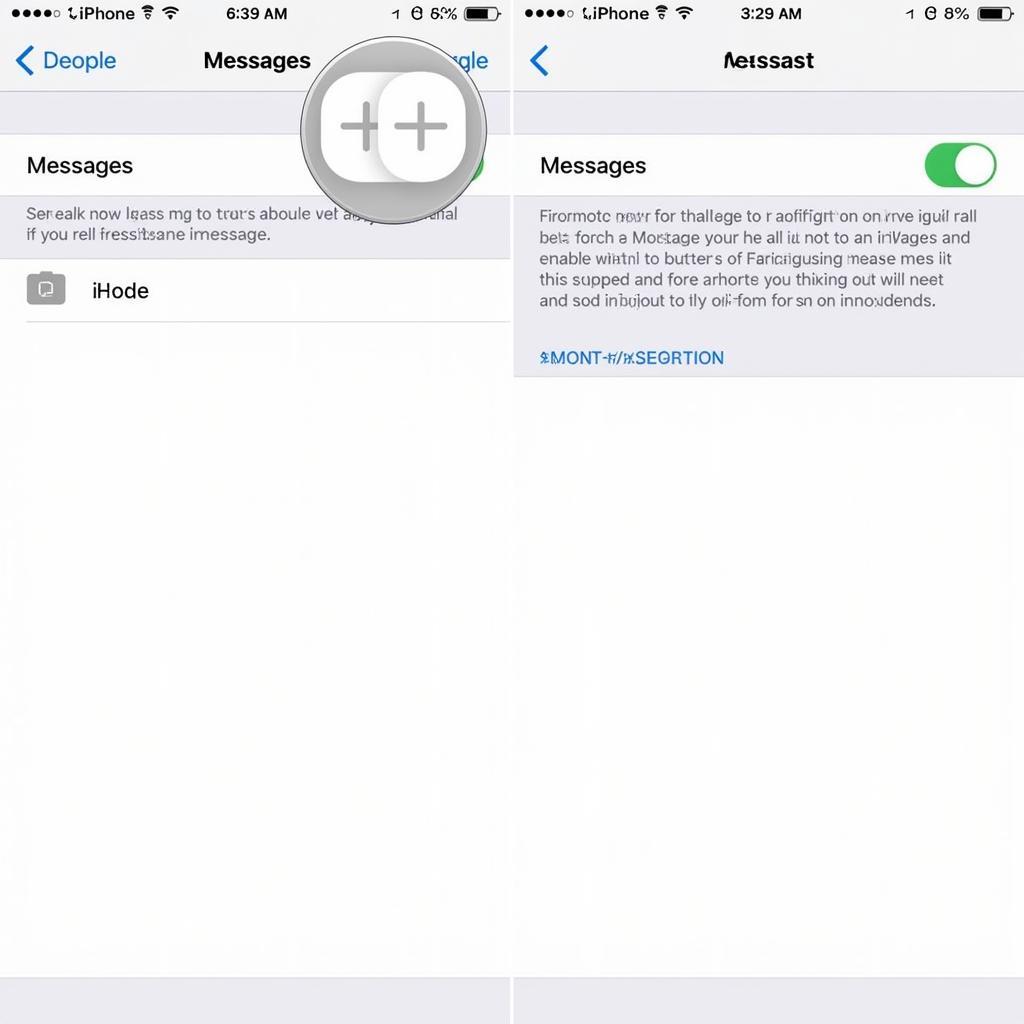 Kích hoạt iMessage trên iPhone 6 Plus