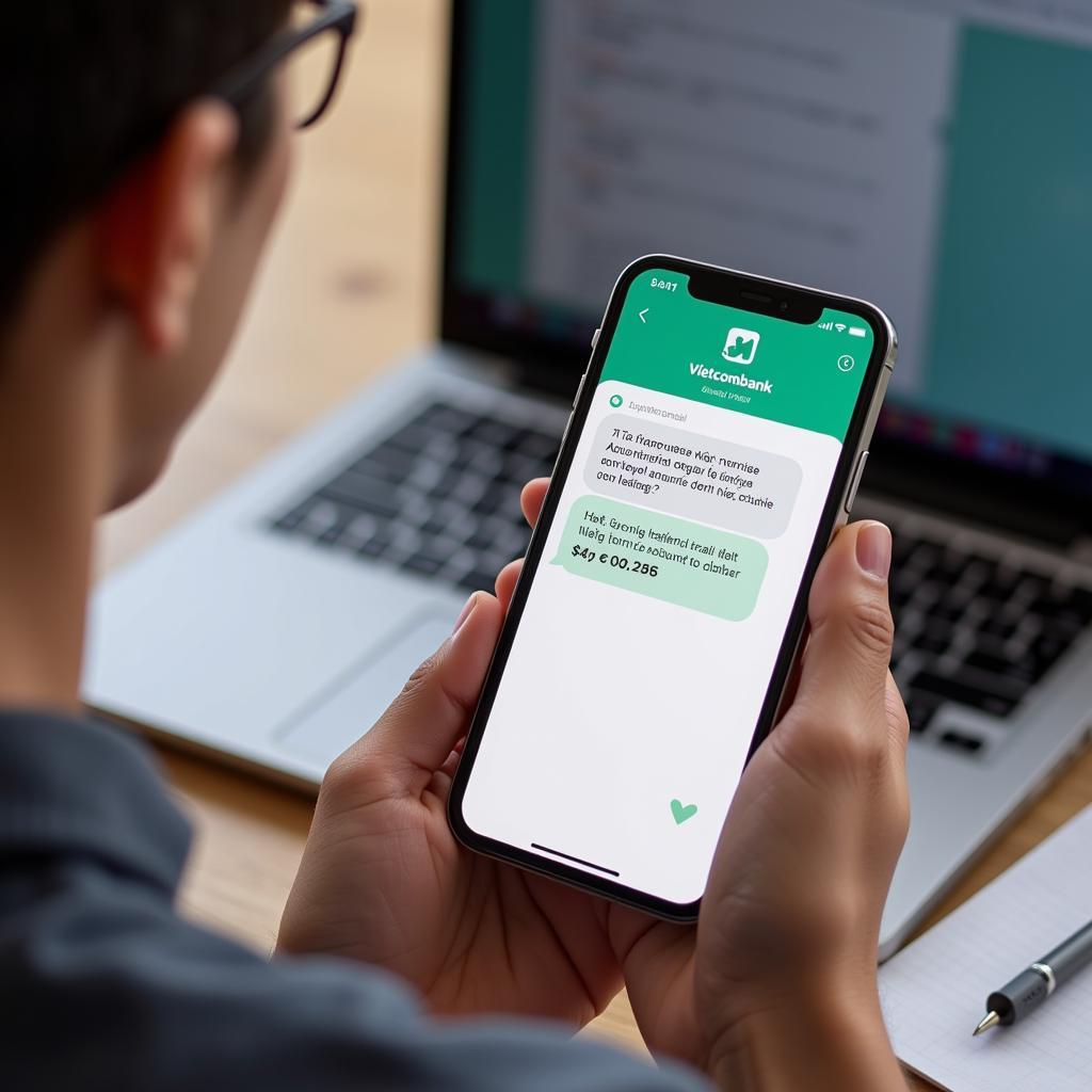 Nhắn tin kiểm tra số dư Vietcombank nhanh gọn