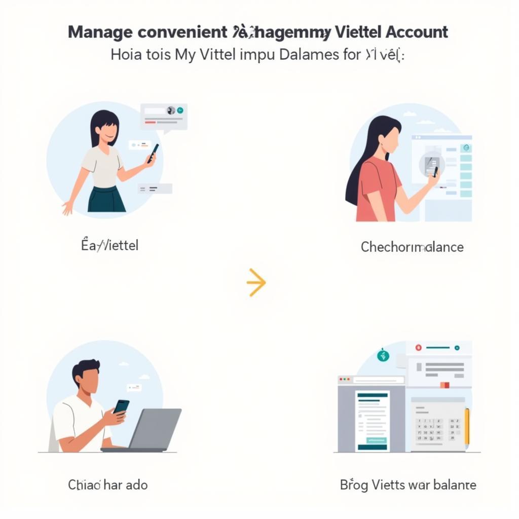 Quản lý tài khoản Viettel hiệu quả