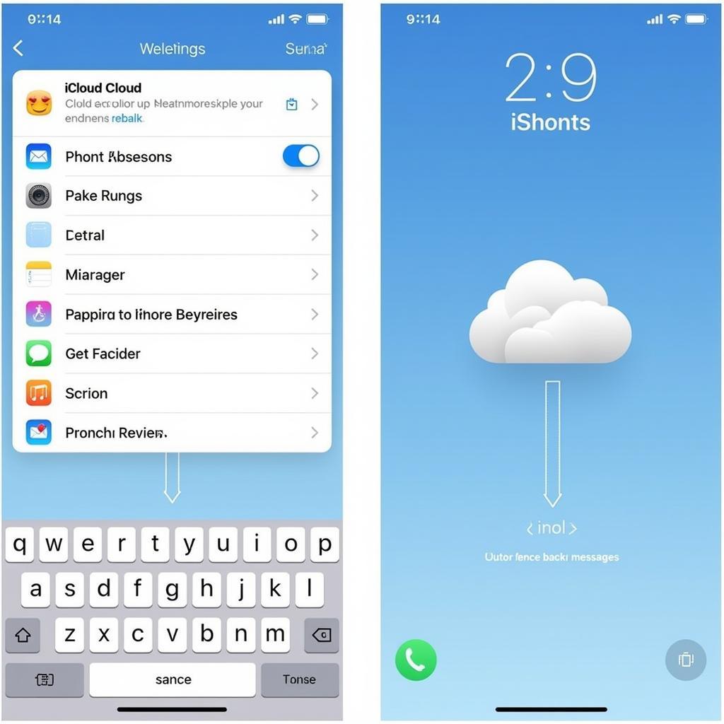 Sao lưu tin nhắn iPhone bằng iCloud