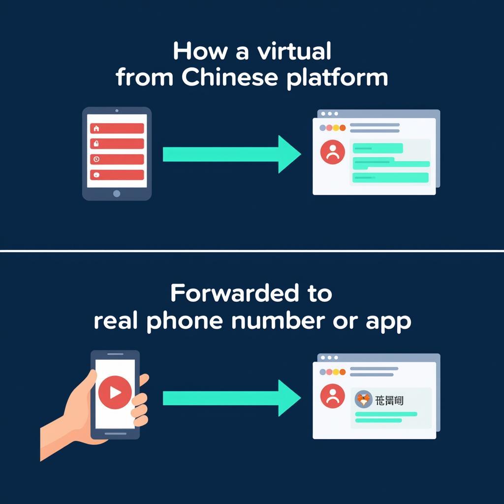 Cách thức hoạt động của số điện thoại ảo Trung Quốc