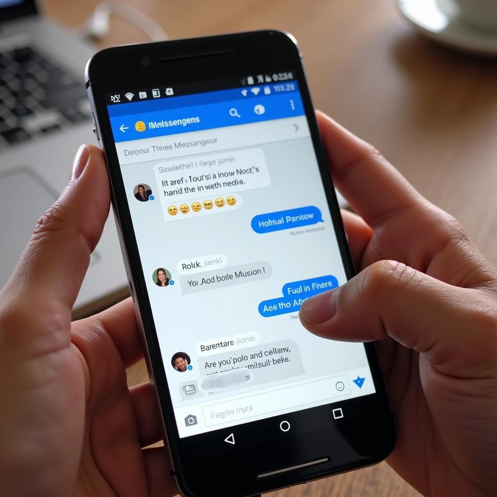 Xem lại tin nhắn Facebook Messenger trên điện thoại