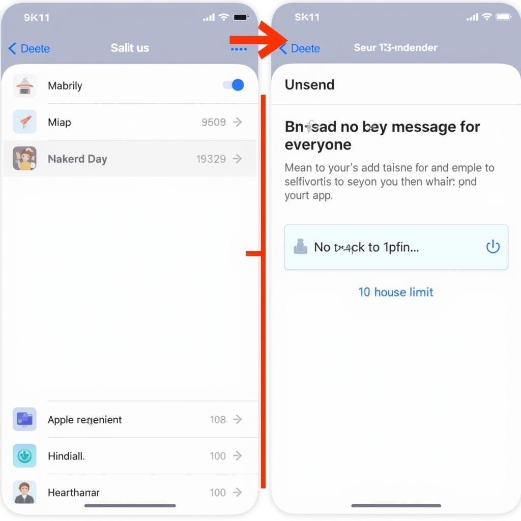 Xóa tin nhắn cả hai bên trên Messenger