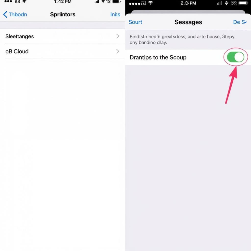 Sao lưu tin nhắn iOS với iCloud