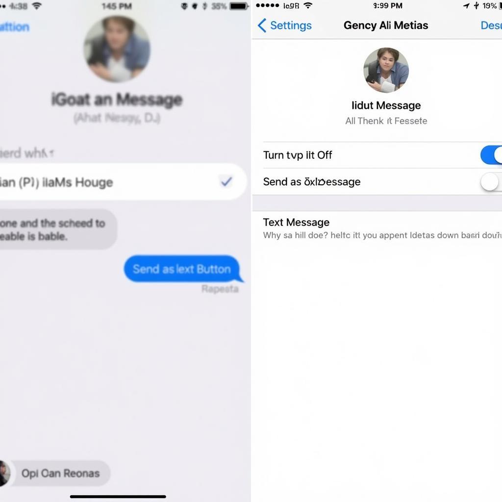 Cách chuyển đổi iMessage sang SMS