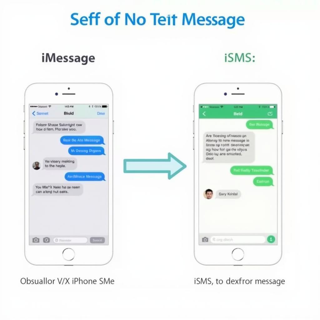 Chuyển đổi iMessage thành tin nhắn văn bản