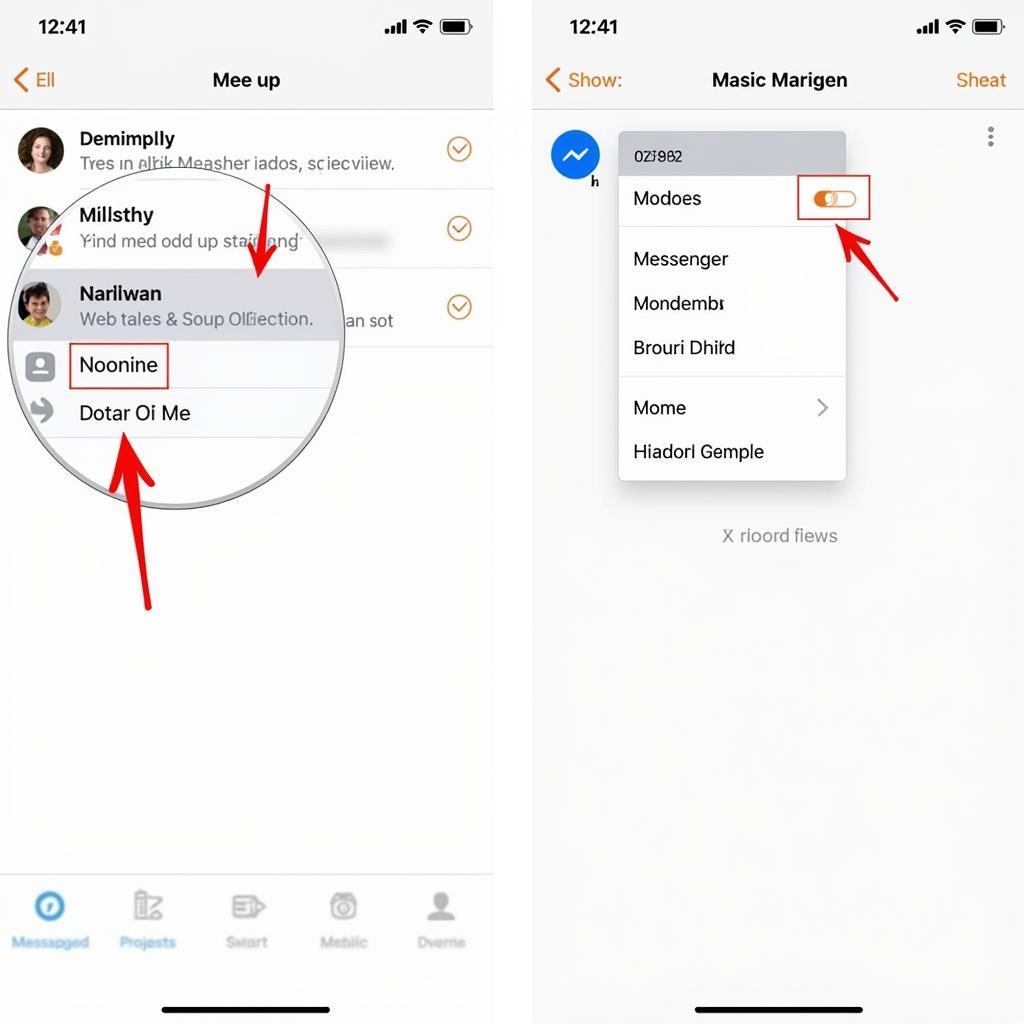 Đặt biệt danh trên Facebook Messenger