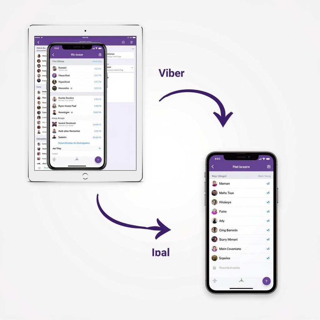 Đồng bộ Viber trên thiết bị mới