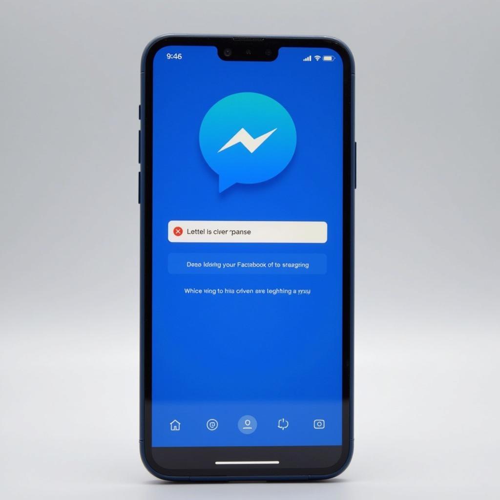 FB Messenger không hiện tin nhắn do kết nối internet