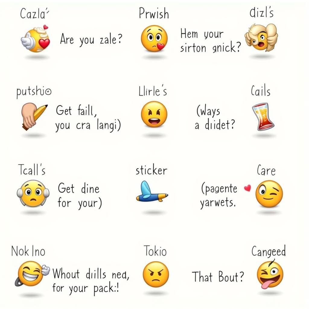 Giải mã emoji và sticker trong tin nhắn của người yêu