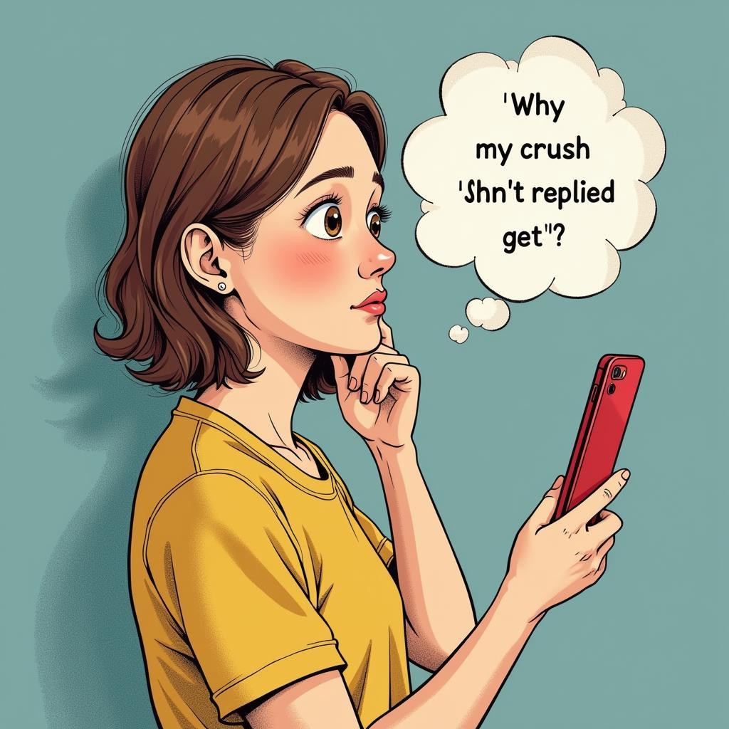 Hiểu tâm lý crush khi không rep tin nhắn