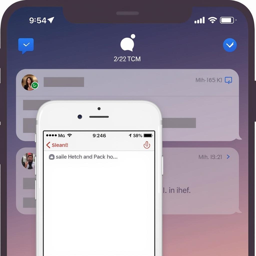 iPhone Mất Tiếng Messenger