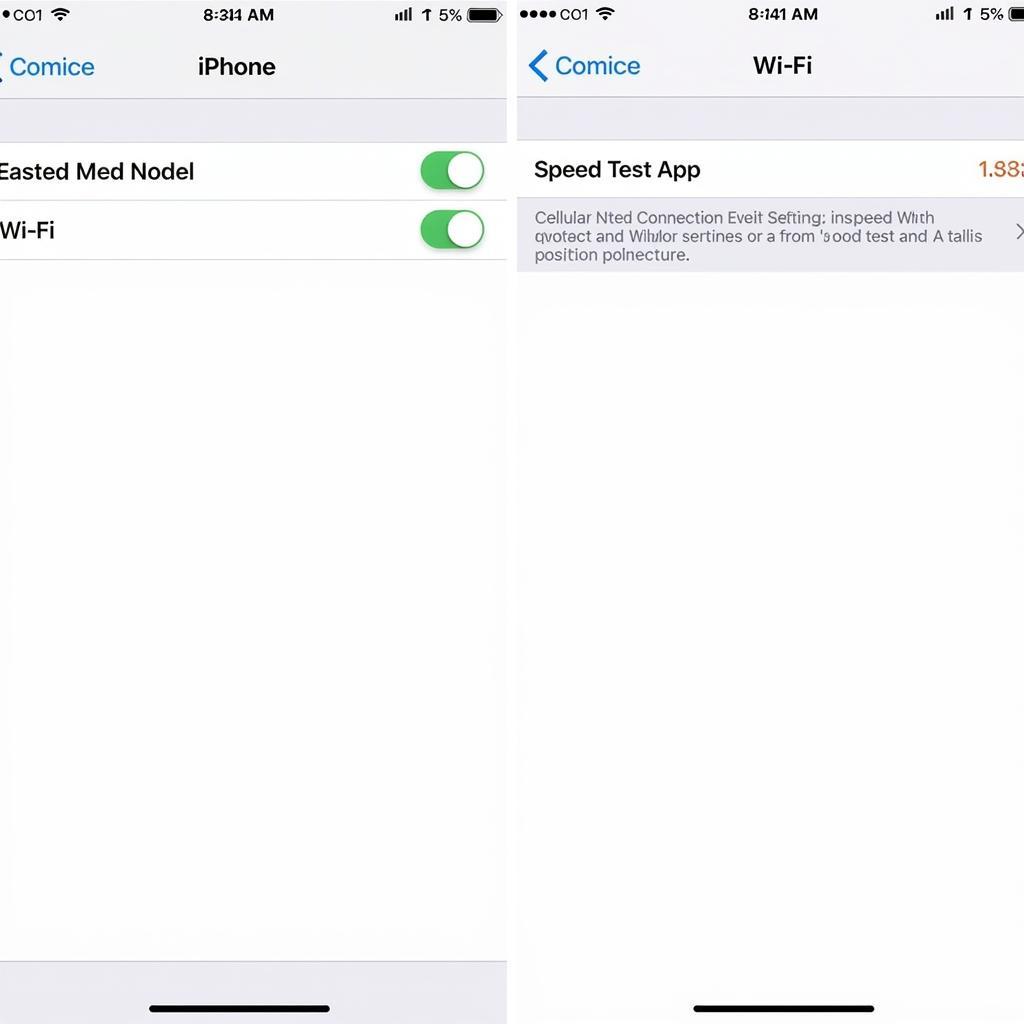 Kiểm tra kết nối internet trên iPhone khi không dùng được iMessage