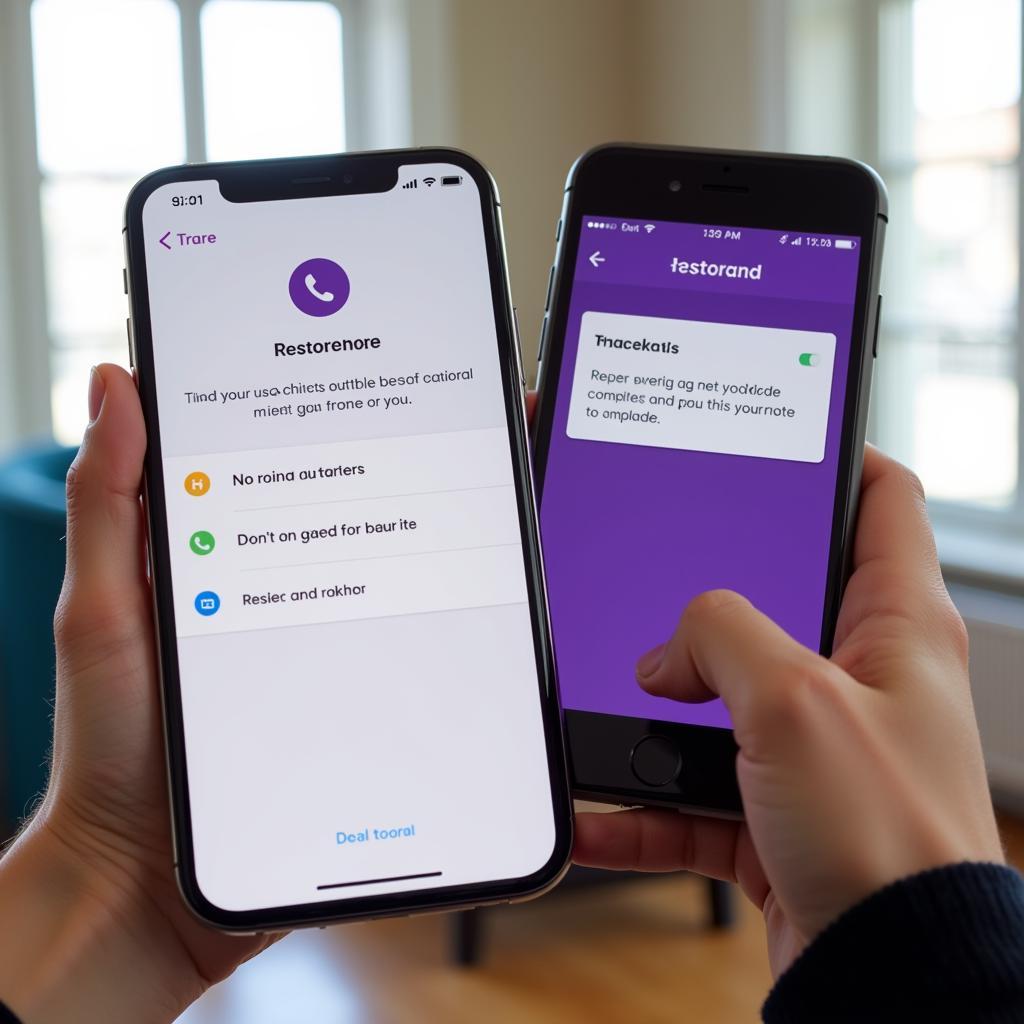 Khôi phục tin nhắn Viber trên điện thoại mới