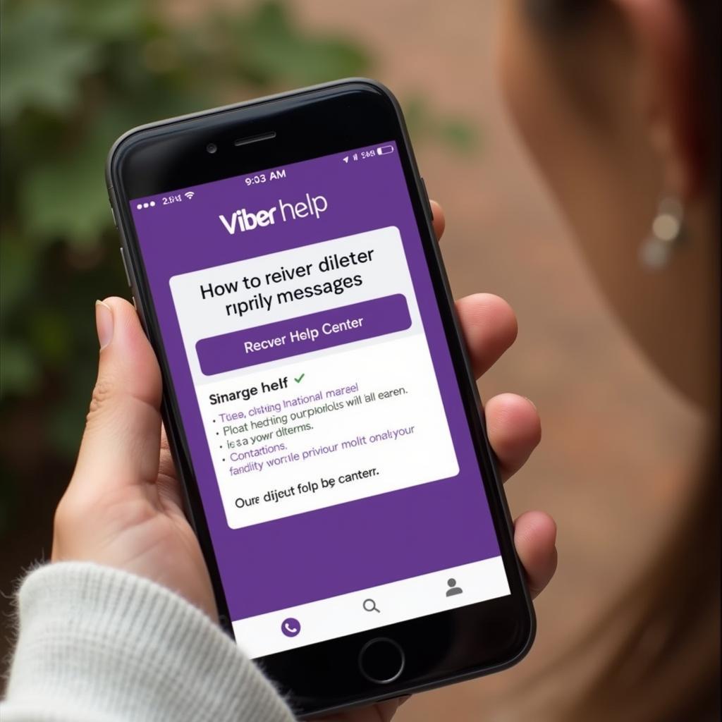 Liên hệ hỗ trợ Viber