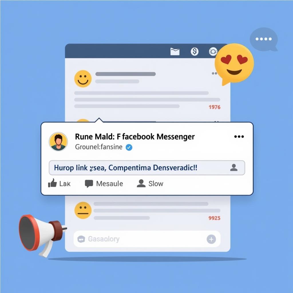 Liên kết nhắn tin fanpage Messenger