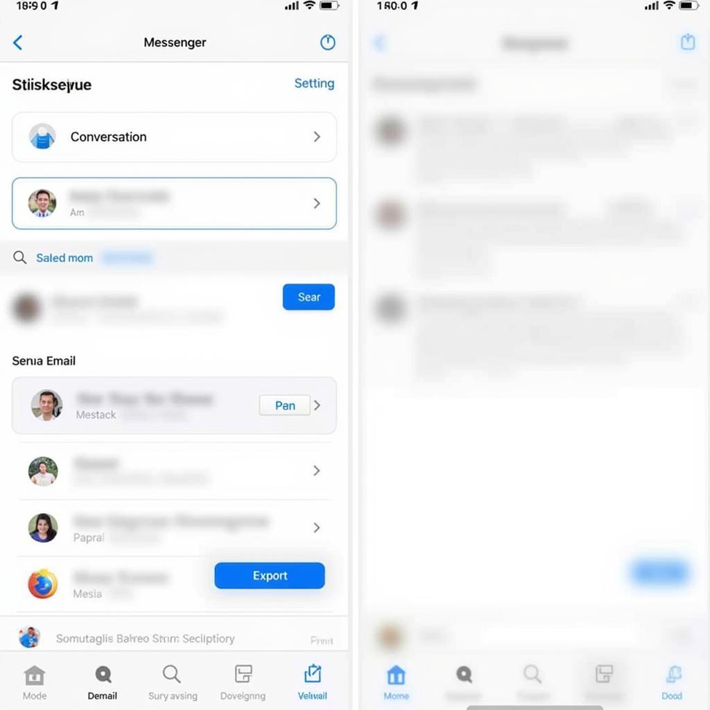 Lưu tin nhắn Messenger vào email