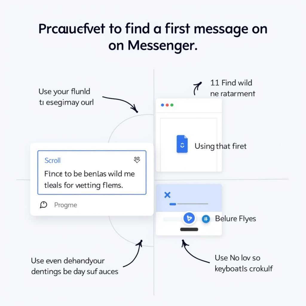 Mẹo tìm tin nhắn đầu tiên trên Messenger