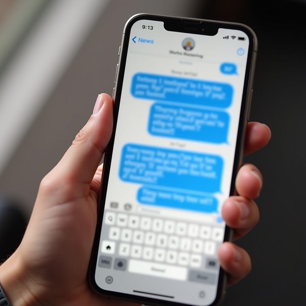 Cách mở tin nhắn iMessage trên iPhone