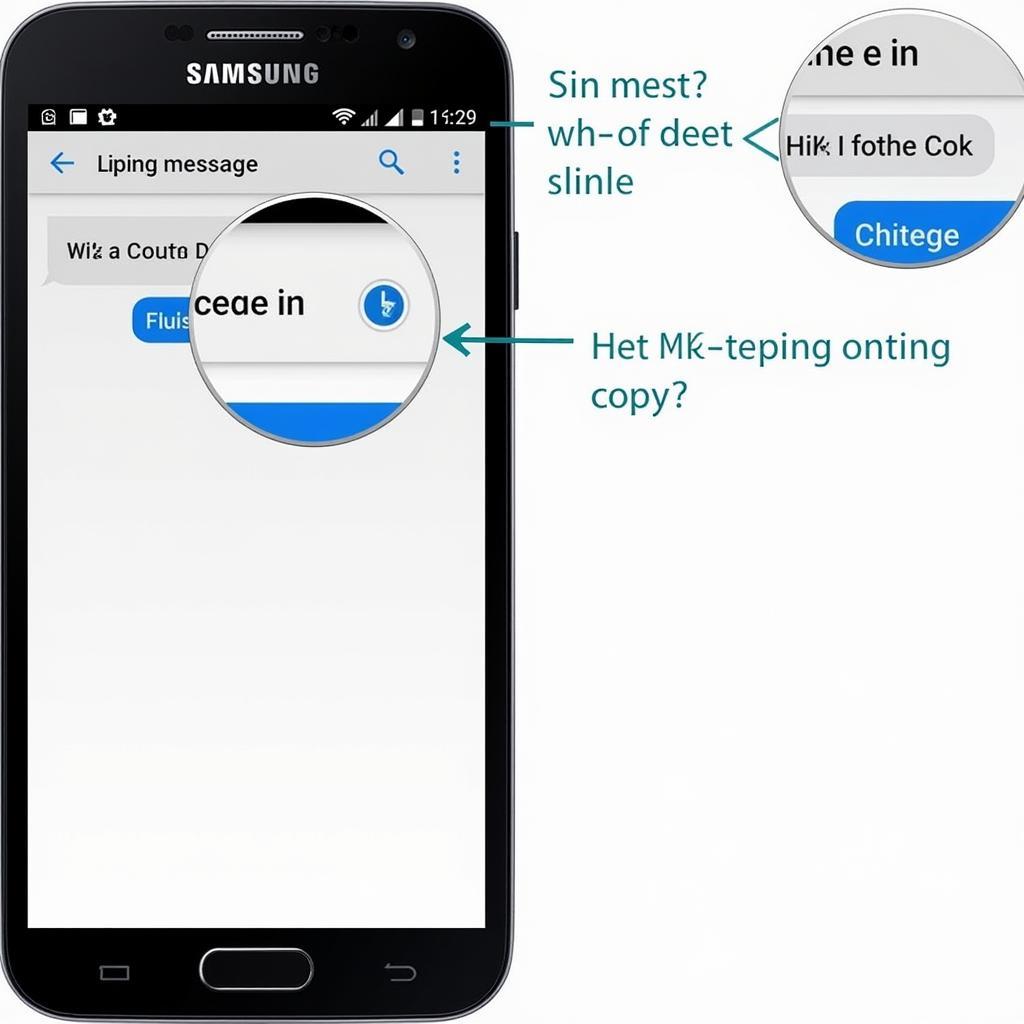 Sao chép tin nhắn Samsung thủ công