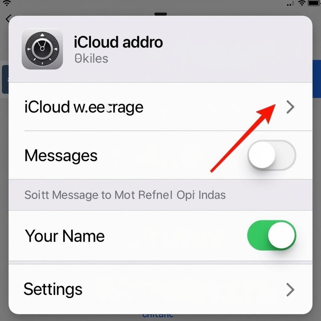 Sử dụng iCloud cho Tin Nhắn