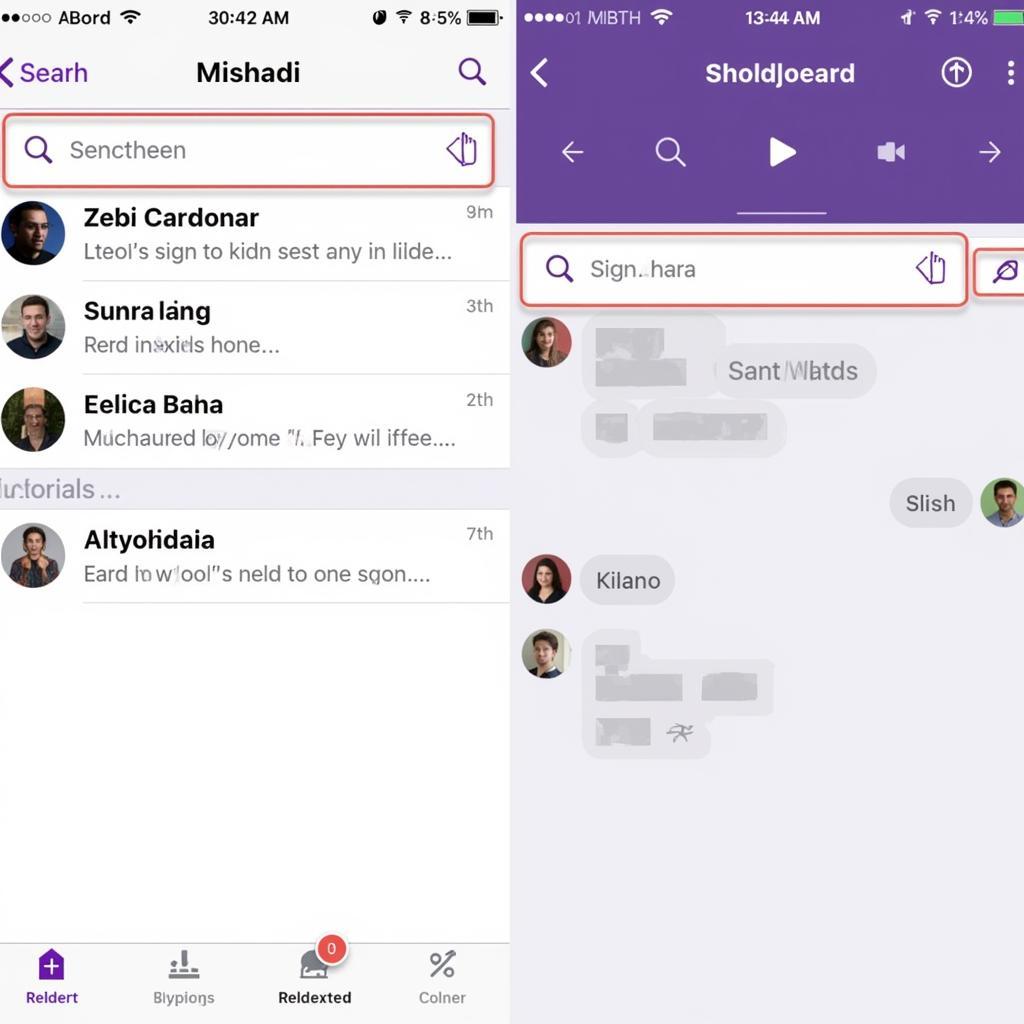 Tìm kiếm tin nhắn Viber trên máy tính