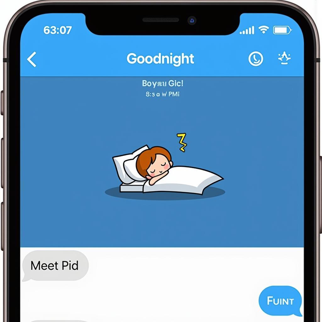 Tin nhắn chúc ngủ ngon hài hước