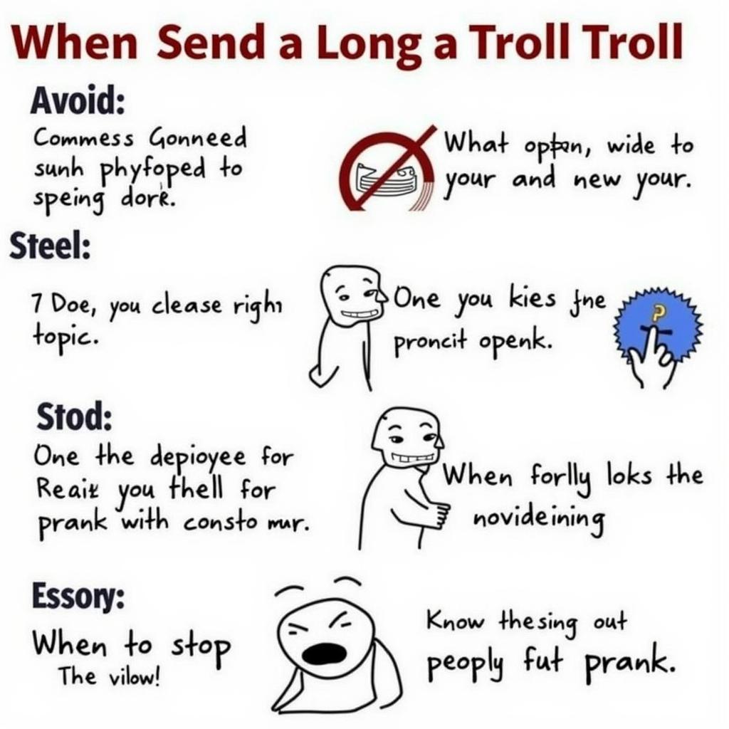 Lưu ý khi gửi tin nhắn troll dài nhất