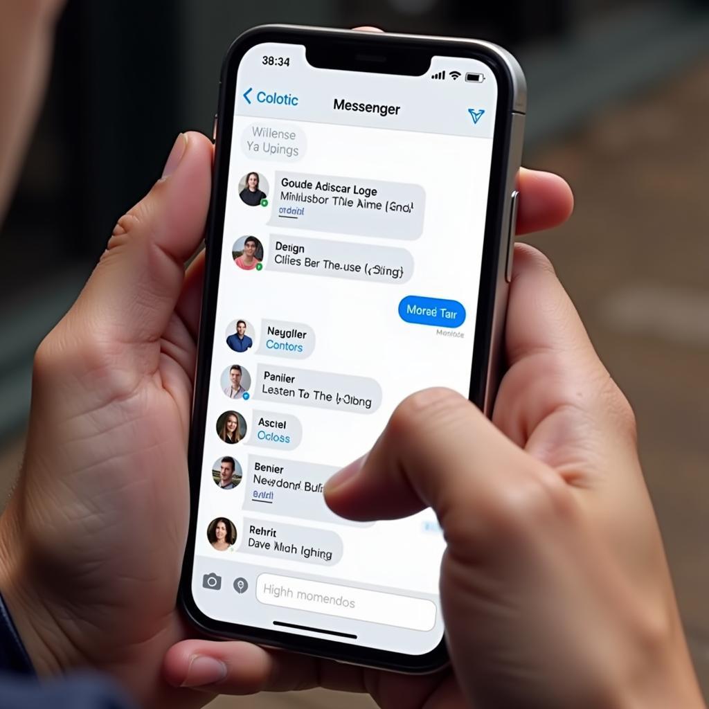 Xem lại tin nhắn cũ trên Messenger